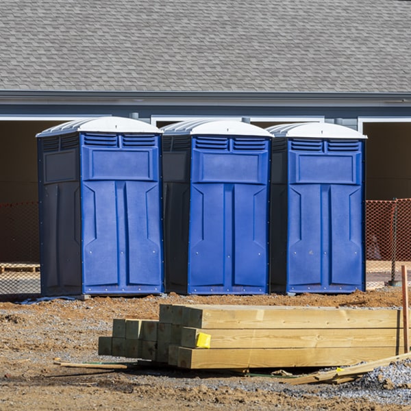 what is the maximum capacity for a single portable restroom in Lorena Texas